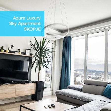Azure Luxury Sky Apartment Skopje Buitenkant foto