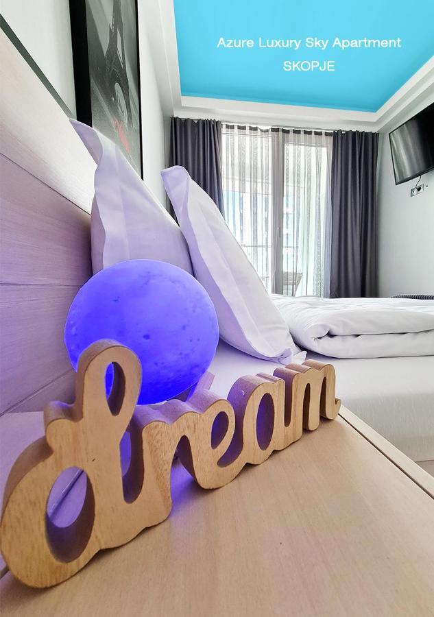 Azure Luxury Sky Apartment Skopje Buitenkant foto