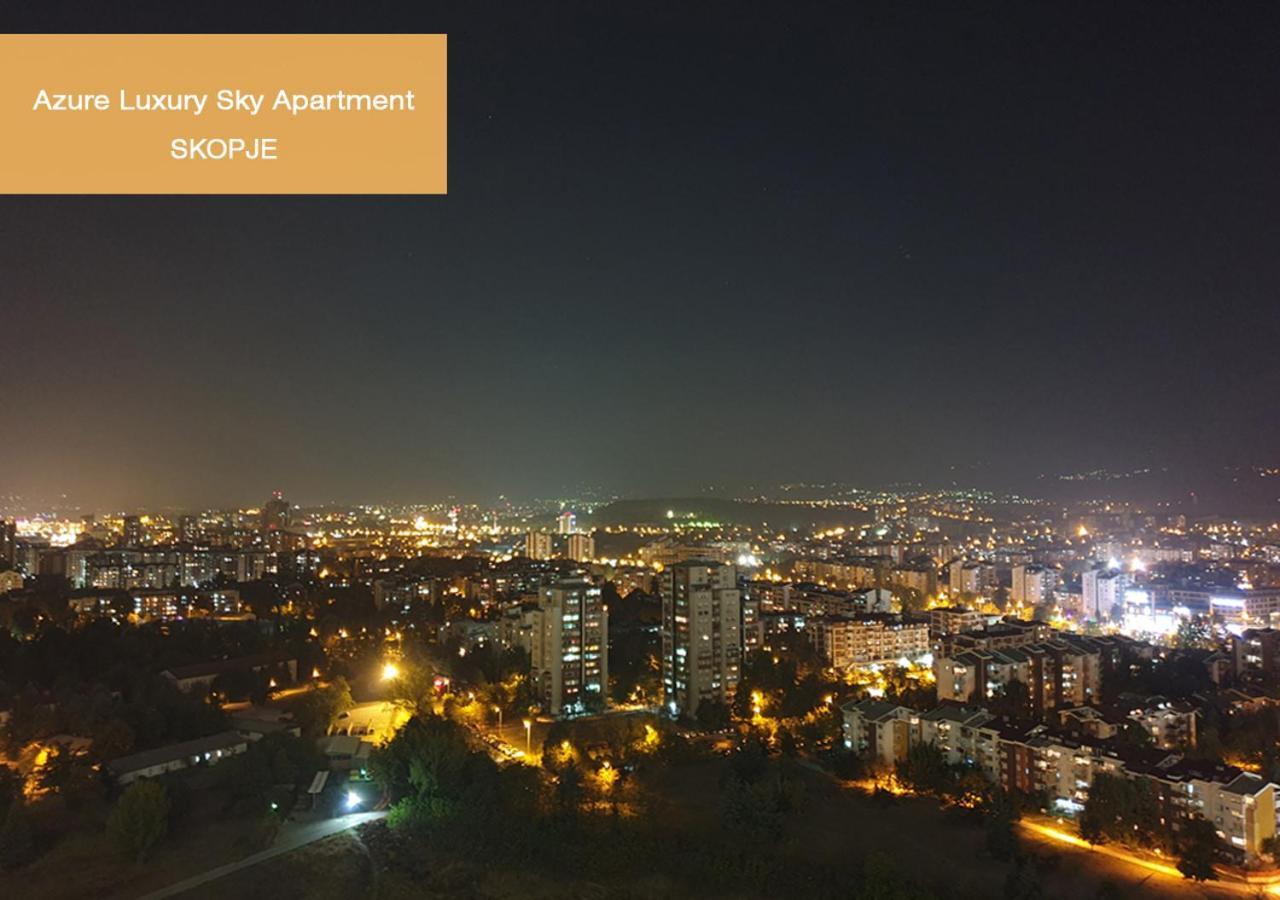 Azure Luxury Sky Apartment Skopje Buitenkant foto